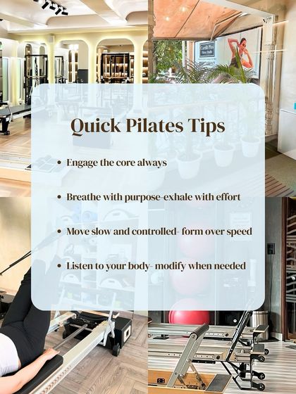 Some quick tips to get the most out of your session: always engage the core, breathe with purpose, and move with slow, controlled motions.