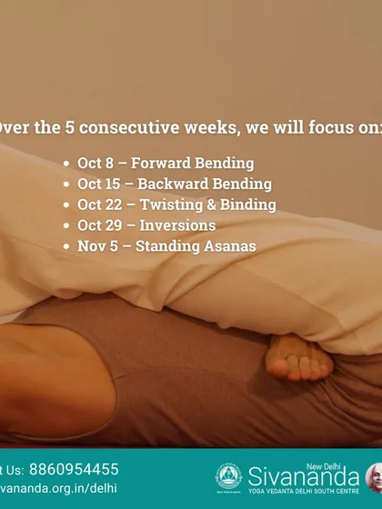 This special course for intermediate students explores the symbolism and subtle effects of asanas. We focus on different categories of postures each week, such as forward bends, backbends, and inversions.