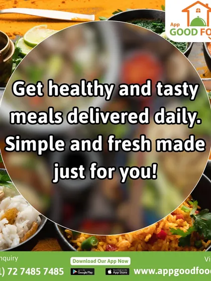 We deliver healthy and tasty meals daily. Simple, fresh, and made just for you, our service ensures you get nutritious food without any fuss.