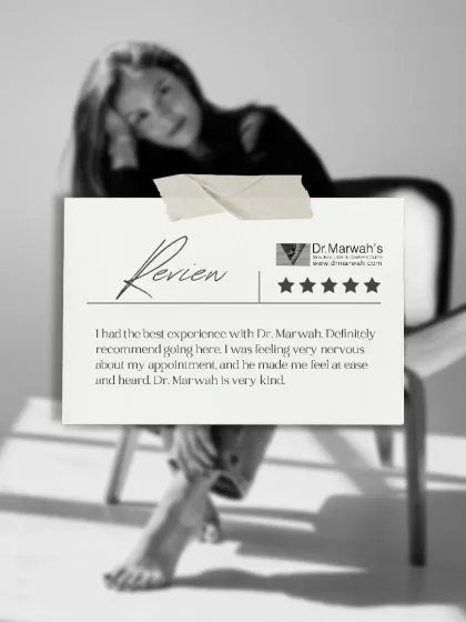 This patient's review highlights the importance of making patients feel at ease and heard, especially when they are nervous. We strive to provide a kind, understanding, and positive experience for everyone who walks through our doors.