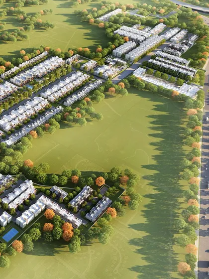 Personalization in a community of hundreds is achieved through diversity. At AIPL Dream City, a mix of plot sizes and housing typologies, combined with layered open spaces, gives residents a sense of individuality within a cohesive whole.
