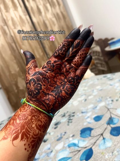 Sayyed Faazia - Mehendi Classes The Secret to a Dark, Rich Stain photo 4
