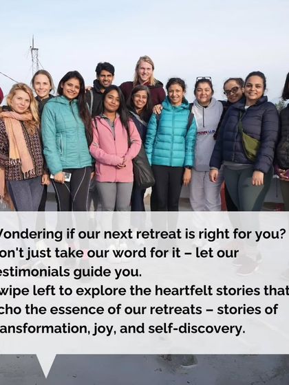 Wondering if a retreat is right for you? This group of beautiful souls from our Rishikesh retreat found transformation, joy, and self-discovery. Their stories are the heart of what I do.
