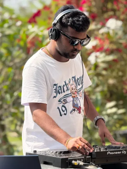 Another shot from a daytime gig. You can see my Pioneer DJ controller, my go-to equipment for delivering a quality sound experience.
