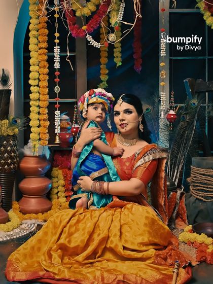 Janmashtami: Little Krishna & Radha photo 10