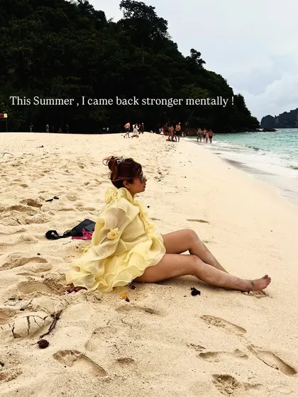 Finding strength and peace in solitude by the sea. My content also touches upon personal growth and mental well-being.