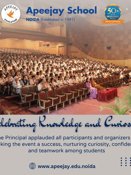The Principal applauded all participants and organizers for making the Inter-House Science Quiz a success. The event nurtured curiosity, confidence, and teamwork among our students, celebrating knowledge and scientific spirit.