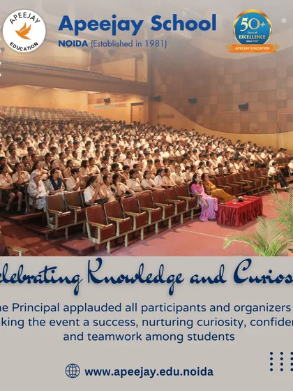 The Principal applauded all participants and organizers for making the Inter-House Science Quiz a success. The event nurtured curiosity, confidence, and teamwork among our students, celebrating knowledge and scientific spirit.