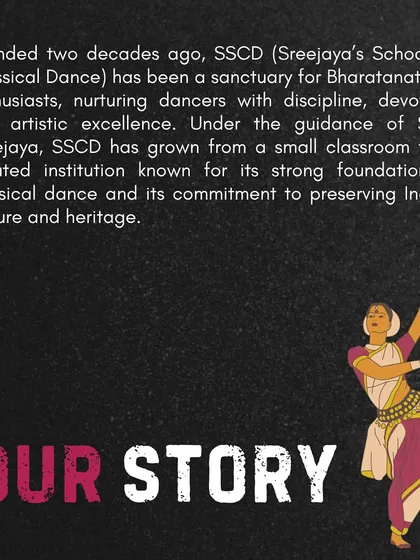 Our story began two decades ago as a small classroom and has grown into a reputed institution known for its commitment to Indian culture and heritage.