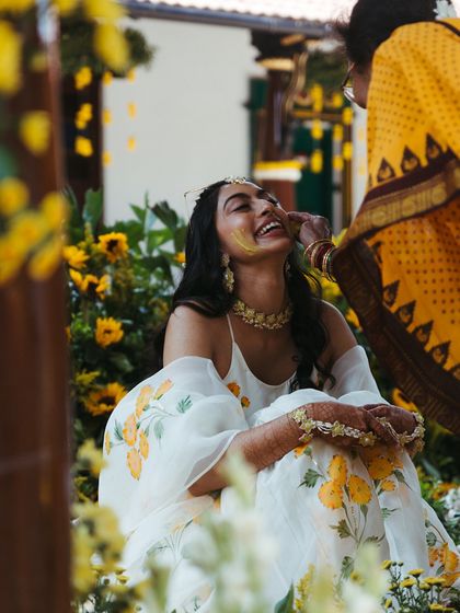 The Tales of Tradition - Wedding Planning & Design Sun-Kissed Haldi Ceremonies photo 9