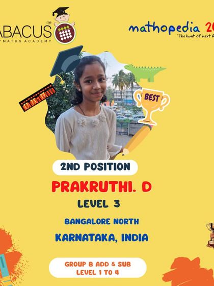 Abacus D Maths Academy - Educational Franchise & Teacher Training Mathopedia: Our Annual Competitions photo 46