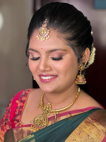 Himabindu - Bridal Makeup Classic South Indian Muhurtham Looks photo 59