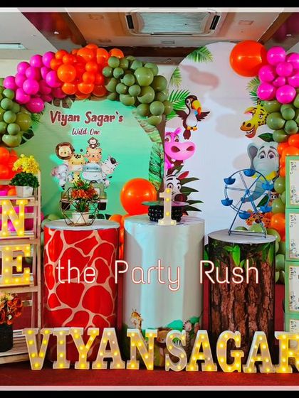 The Party Rush - Kids' Birthday Party Planning & Decoration Jungle & Safari Adventures photo 29