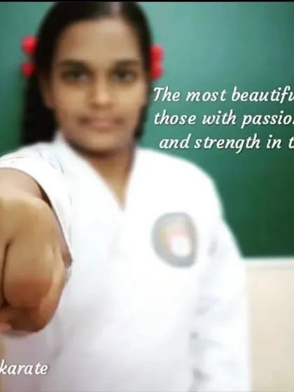 "Dil ye ziddi hai." This is the spirit I want to ignite in every student, especially my girls. Karate teaches you that the most beautiful people are those with passion in their eyes and strength in their soul. This is the essence of self-defense and self-belief. 🖤