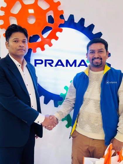 Networking with industry leaders like Prama at IFSEC India. Building strong partnerships with top security brands allows me to source and provide the best quality equipment for your needs.