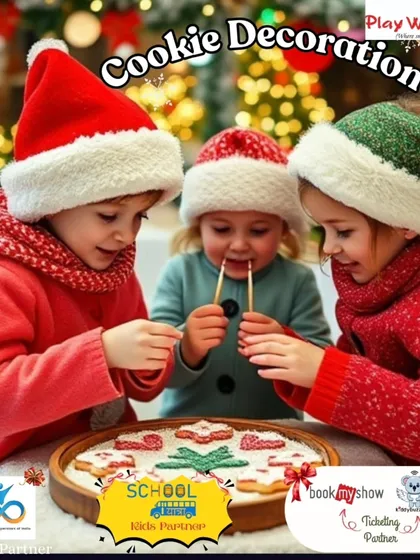 Unleash your inner chef with cookie decorating at our Christmas Wonderland! It's a sweet and fun activity for kids and parents alike.