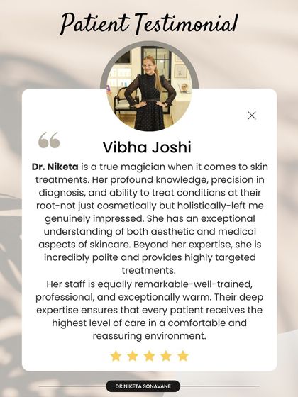 "A true magician." This review beautifully captures my holistic philosophy. I treat conditions at their root, not just cosmetically, combining my knowledge of aesthetic and medical dermatology for highly targeted treatments.
