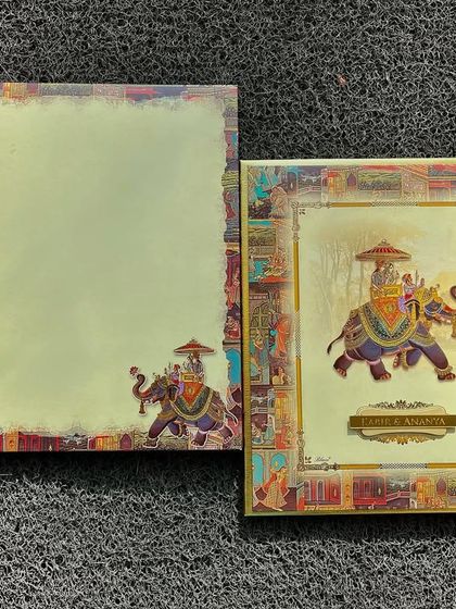 The Beginning - Wedding Invitations Royal & Traditional Designs photo 24