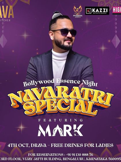 My Navaratri Special event poster for Drava. I make sure to create a festive atmosphere for all cultural celebrations.