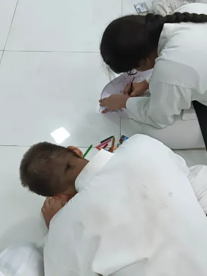 Even my senior black belt student joins in on the fun. It shows that no matter your rank, you're always part of the family.