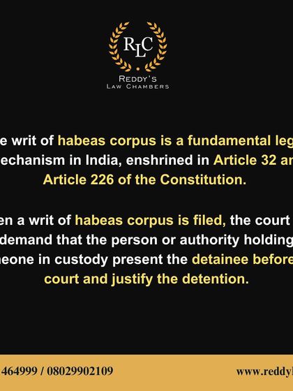 The writ of Habeas Corpus is a powerful tool to challenge illegal detention. This series explains what it is, who can file it, and how it protects your fundamental right to liberty under the Indian Constitution.