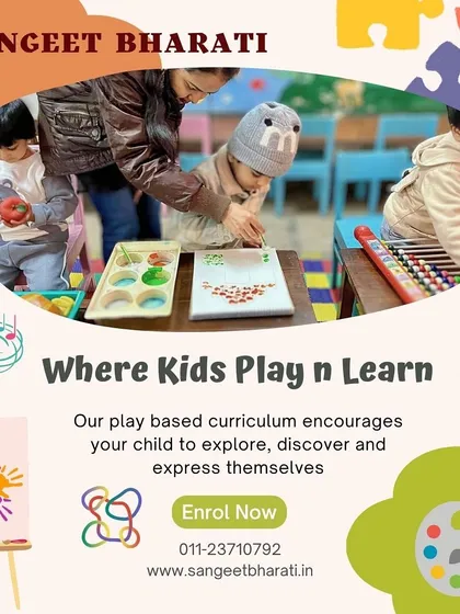 Every day is an opportunity to play, learn, and grow. Our play-based curriculum encourages children to explore, discover, and express themselves through a variety of activities like puzzles, block building, and art projects.
