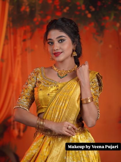 Veena Pujari - Makeup Classes and Training South Indian Traditional & Bridal Looks photo 29