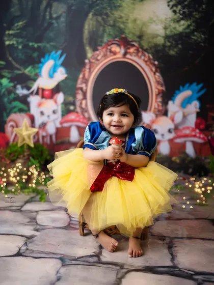 A happy smile from the fairest one of all. Capturing these joyful, candid moments is what makes these fairytale sessions so magical.