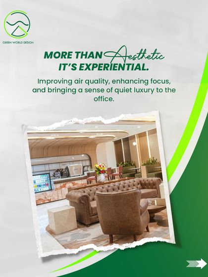 At The Executive Centre's Project Ascent, the design is experiential, not just aesthetic. The goal is to improve air quality, enhance focus, and bring a sense of quiet luxury to the office through strategic planting.