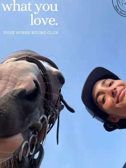 It's all about doing more of what you love. This is the kind of pure, simple happiness we aim to create every day, capturing the fun and unique bond you can build with our horses.