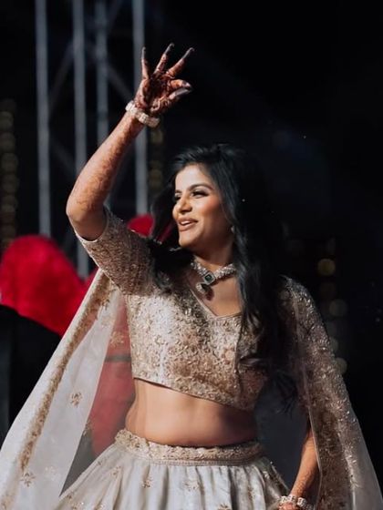 Sangeet, Reception & Party Glam photo 10