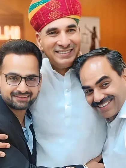 A moment of camaraderie with fellow leaders from the legal community. Working together is essential for the welfare of all advocates.