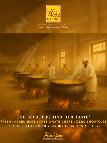 The secret to our taste lies in our process. We use fresh ingredients, traditional cooking methods with large cauldrons over open flames, and the passion of our experienced chefs to deliver authentic flavor in every bulk order.