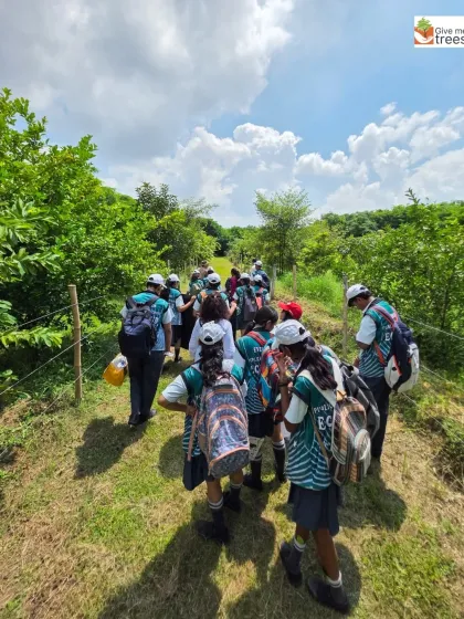 We take students out of the classroom and into nature. During our nature walks, they get to see, touch, and experience the forest firsthand. This direct connection sparks a curiosity that no textbook can match.