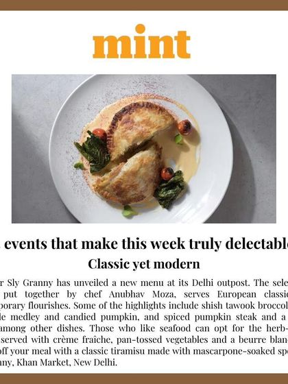 Sly Granny - European Restaurant Dining Press & Accolades photo 3