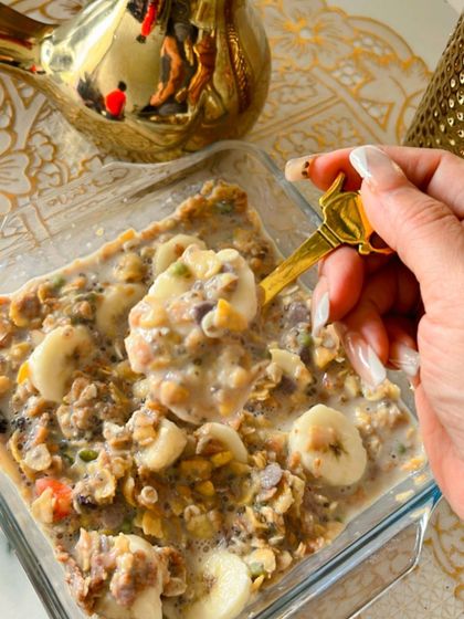 Taking a spoonful of my wholesome breakfast bowl. Every bite is full of nutrition, health, and happiness, proving that you can love what you eat while taking care of your body.