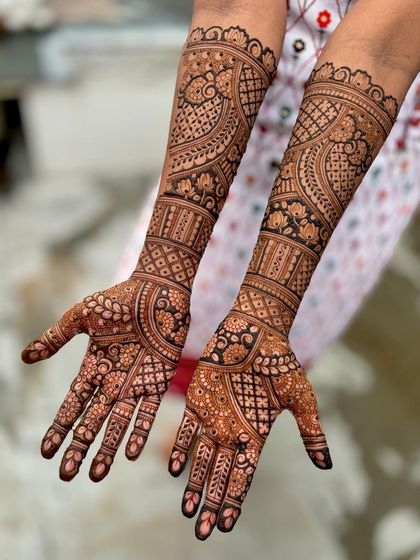 Mitali - Bridal Mehendi Full Bridal Mehendi (Hands) photo 132