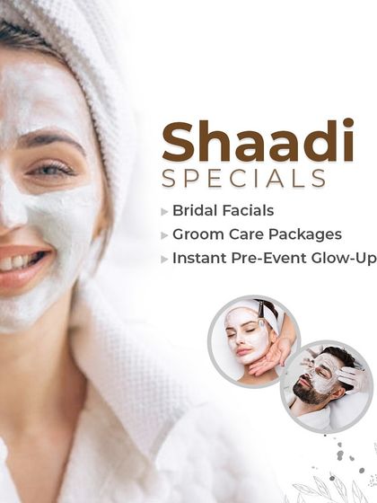 The wedding season demands glowing skin. Our "Shaadi Specials" include customized bridal facials, groom care packages, and instant pre-event glow-ups to make sure you look your absolute best.
