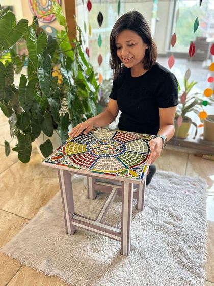 Rimjhim - Commissioned Art & Decor Furniture Upcycling: From Old to Gold photo 5