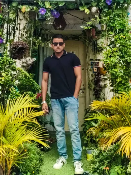 This garden is my passion and my teacher. Standing here, surrounded by the life I've nurtured, reminds me of the patience and joy that gardening brings, a feeling I hope to share with you.