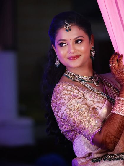 Shobha Naidu - Party & Event Makeup Traditional Saree & Muhurtham Looks photo 6