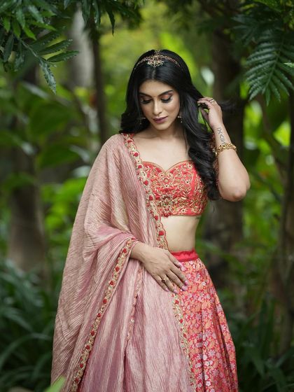 Maya Designer Studio - Custom Bridal & Occasion Wear Modern Half Sarees (Langa Voni) photo 16