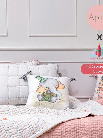 A duplicate of the Aplito Home handcrafted linens feature.
