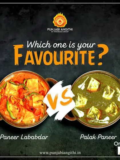 The ultimate face-off: Paneer Lababdar vs. Palak Paneer. One is rich and tangy, the other is creamy and wholesome. Which one is your favourite?