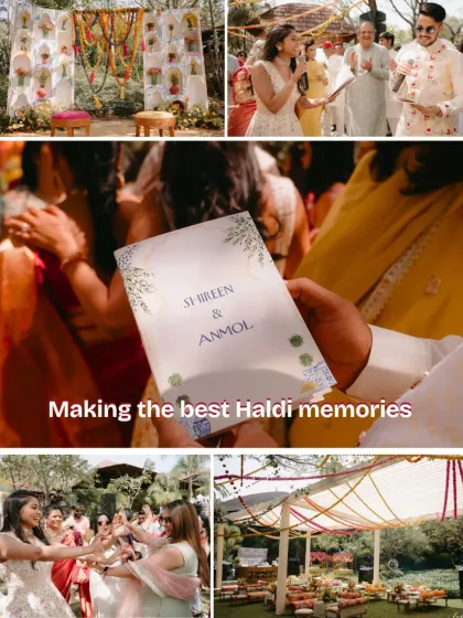 Baraati Inc - Destination Wedding Planning Vibrant Haldi Ceremonies photo 18