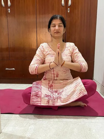 A moment of quiet prayer and gratitude in a personal training session. My approach is holistic, nurturing the mind and spirit along with the body.