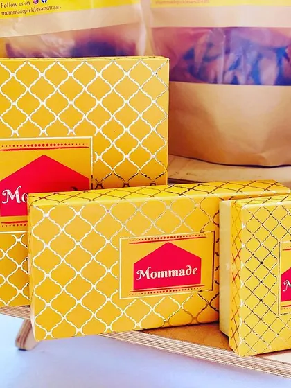 My new packaging, designed to keep your treats fresh and perfect for gifting. I believe that a gift from the heart should look beautiful on the outside too.