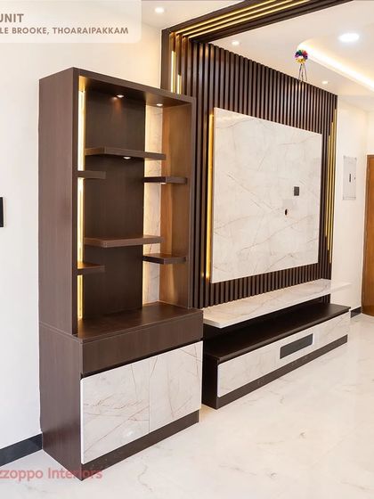 Bizzoppo - Residential Interior Design & Execution Elegant Living, Dining & Pooja Spaces photo 35