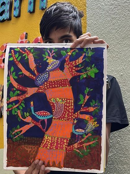 BrainArt Studio - Adult Art & Craft Workshops Indian Folk Art Exploration photo 6