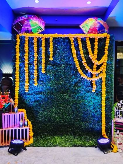 Fun Haldi & Mehndi Decor photo 5